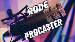 Обзор Динамического Микрофона Rode Procaster