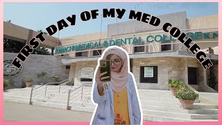 MY First day in KMDC ✨|ORIENTATION DAY |FIRST DAY IN MED SCHOOL
