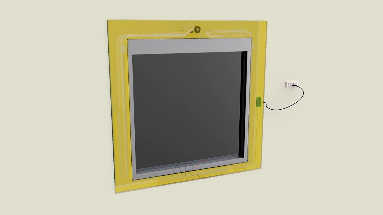 Self Clean Windows Self Window Cleaning System - Shine || 3D Industrial Animation by Arc ...