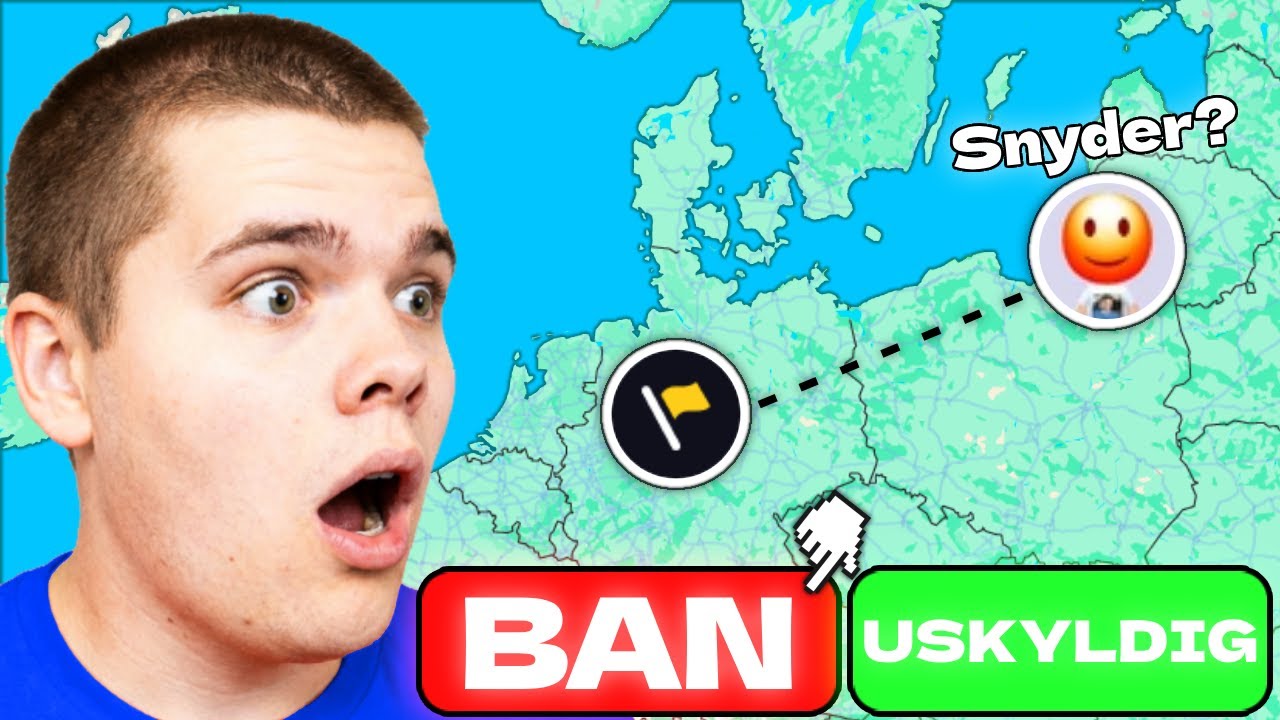 Vi Fangede SNYDERE I GeoGuessr 📍