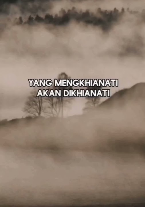 INGAT HUKUM KARMA ITU ADA !!!