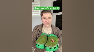 making crocs for my song Postcards (pt 2) 💌✨