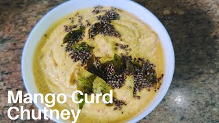 Mango Curd Chutney | Healthy Sattvik Chutney ☘️