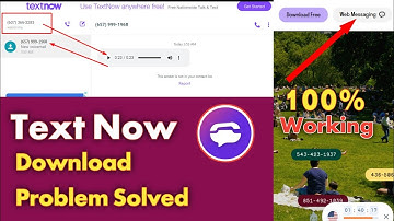 Textnow Download Problem Solved - Textnow whatsapp new trick - whatsapp fake number 2023