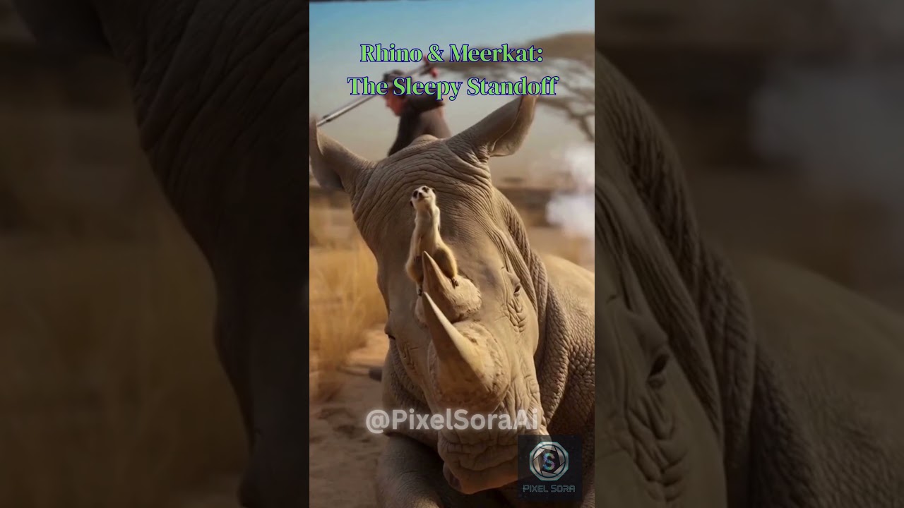 Rhino & Meerkat: The Sleepy Standoff 