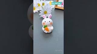 Cute Bunny Clay Tutorial 🐰 | Easy DIY Miniature Rabbit