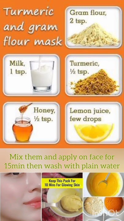 Gram Flour Face Mask With Turmeric For Glass Skin Whiten Your Skin gram-flour-face-mask-with-turmeric-for-glass-skin-whiten-your-skin