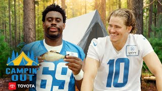 Campin' Out: Justin Herbert Reacts To Philip Rivers Support | LA Chargers