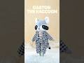 Gaston the raccoon - Sewing Tutorial #handmadeplush #sewingprojects #diyprojects