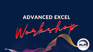 Advanced Excel Training