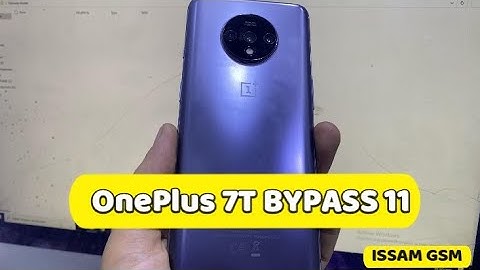 OnePlus 7T Bypass google account Android 11 frp