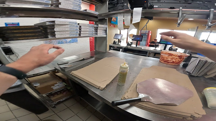 POV: 40 Minute Rush Alone at Domino's