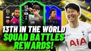 13th in The World Squad Battles Rewards + The Pack Luck Continues | FIFA 22 Ultimate Team
