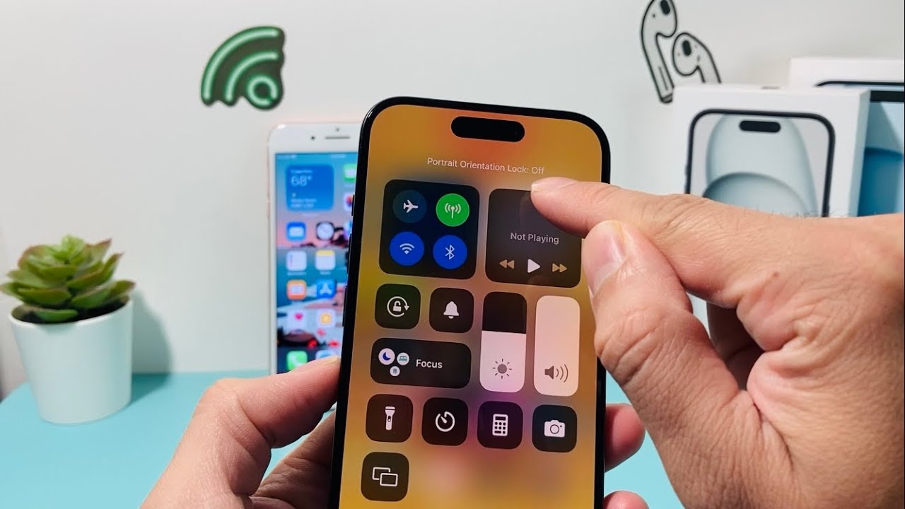 How To Turn ON OFF Auto Rotate On IPhone YouTube