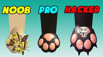 NOOB vs PRO vs HACKER in Paw Care