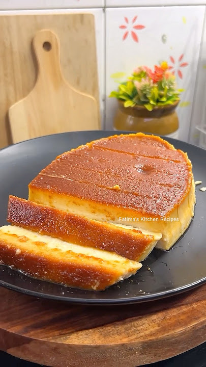 Caramel Bread Pudding Recipe 🍮#shorts #shortvideo #pudding #cookingvideo