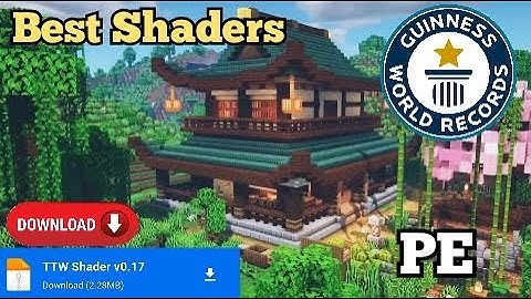 Top best Minecraft shaders for Pocket Edition (PE) || shaders of Minecraft Pocket Edition Minecraft