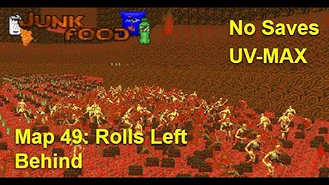 Junk Food Map 49: Rolls Left Behind (UV-MAX)