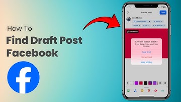How To Find Draft Post On Facebook (2025)