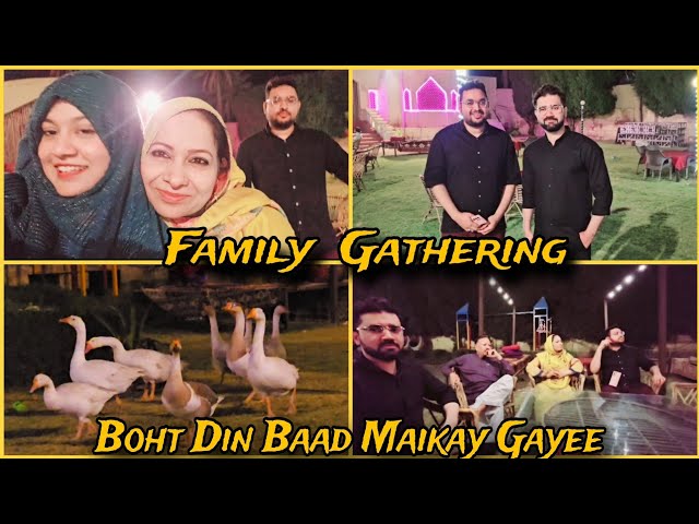 Boht Dino Baad Maikay Gayee. Family Gathering With Outing. Acha din Guzra Bht. Amber Naz Official♥️ class=