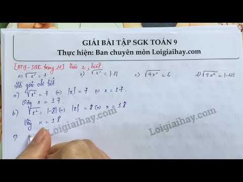 Video Giải bài 9 trang 11 SGK toán 9 tập 1 - youtube