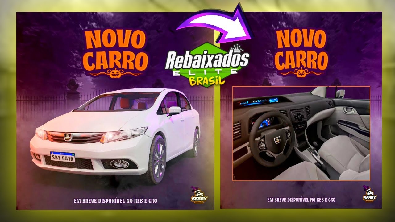 TEM OUTRO CARRO CHEGANDO NO REBAIXADOS ELITE BRASIL! (HONDA CIVIC