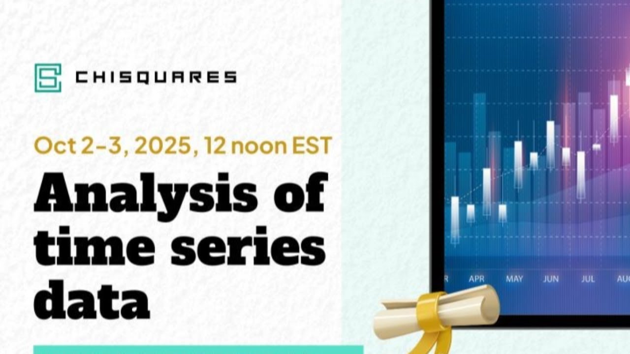 Analysis of Time Series Data Workshop: Practical Considerations in Time ...