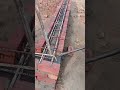 bending of iron in making an iron frame for a house foundation #automobile