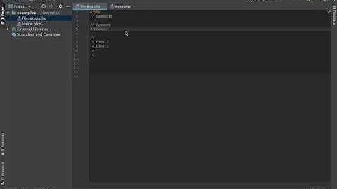 Single and Multiline Comments | PHP 7