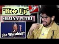 Singer reacts to shaina putri  rise up  the voice kids indonesia  honest reaction