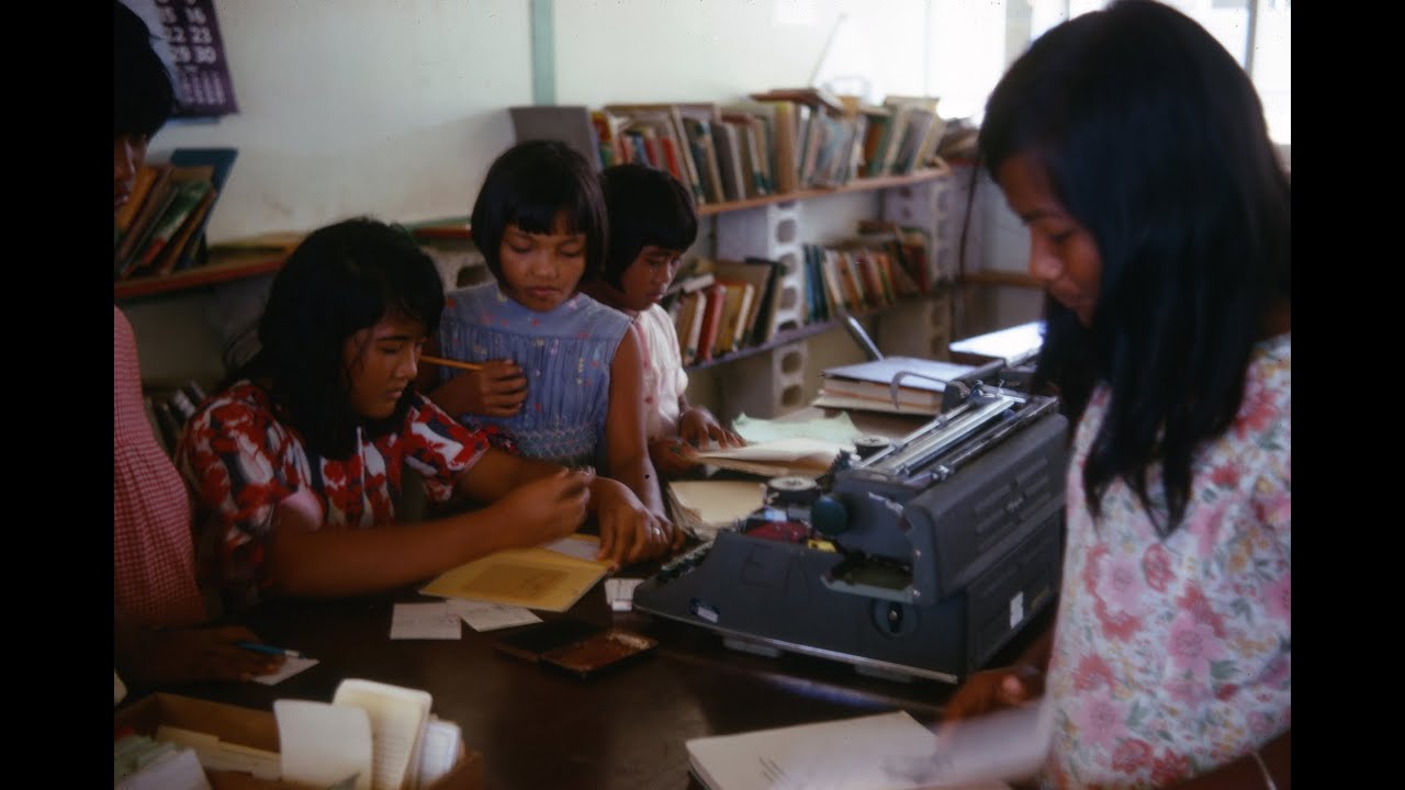 Rota School Library [Part 2 of 4] Oct 1967 to June 1968 - YouTube