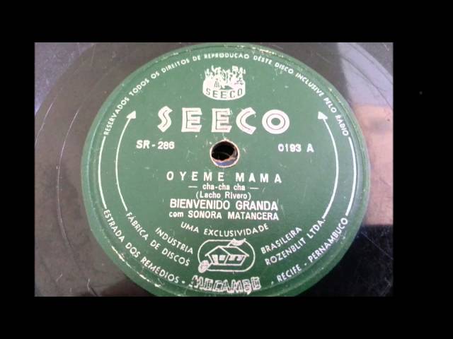 Tejano/Latin Bienvenido Granda Oyeme Mama Rare Cassette