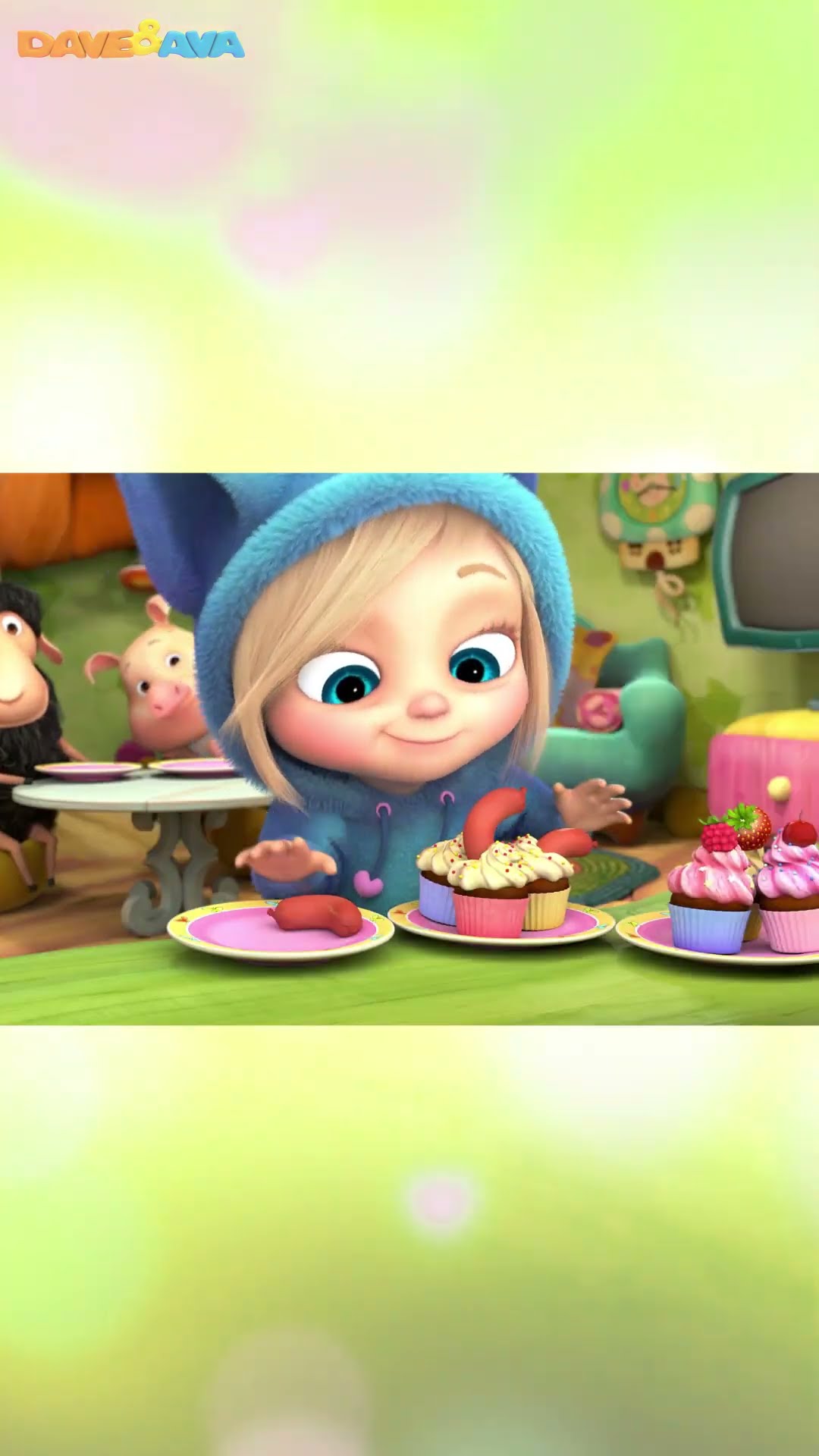 ?Pat a Cake and More Nursery Rhymes \u0026 Baby Songs | #Shorts | Dave and Ava  - Kids Songs ?