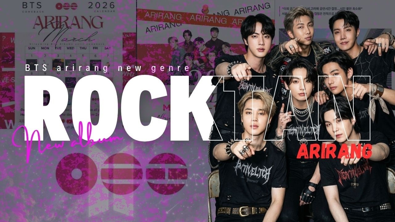 “Rocktan Era?” BTS ARIRANG Listed as Rock/Pop Ahead of March 20 Comeback