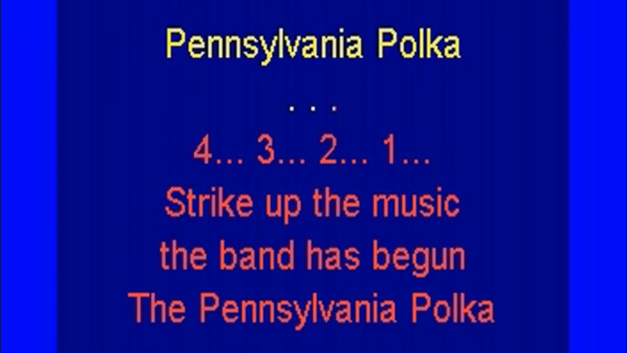 Pennsylvania Polka lyrics