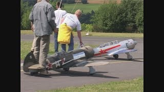 WW2 Yak And Moderrn Fighter Planes at 2001 Display