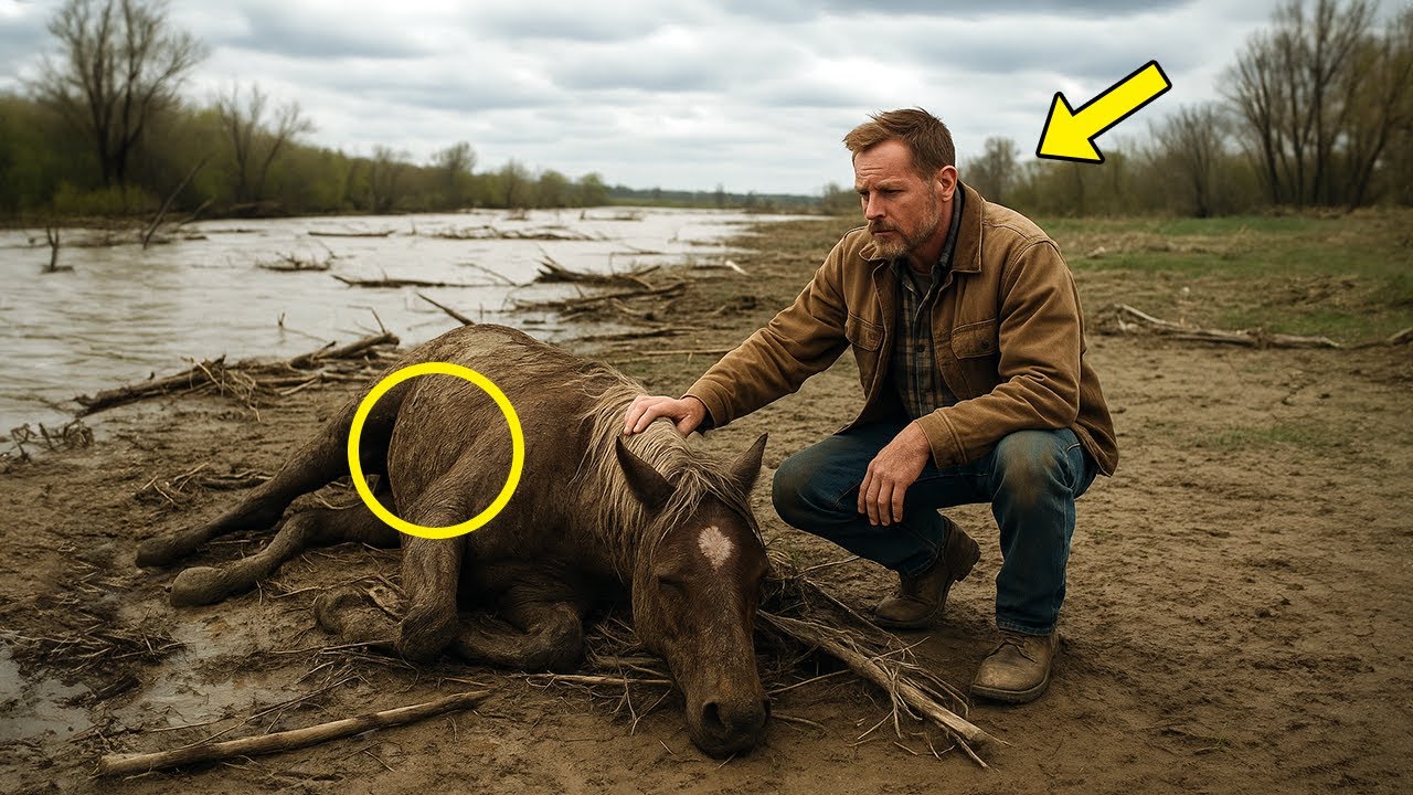 Abandoned Rocky Mountain Mare Found at Floody Riverbank in Summer Turns Farmer into a Millionaire