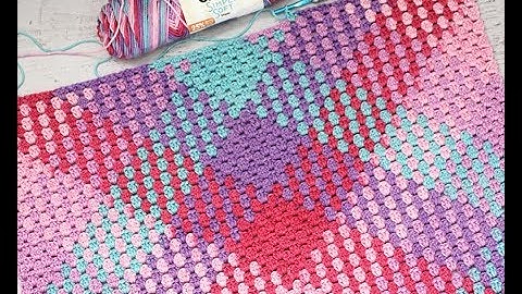 Fun Technique: Crochet Color Pooling (Caron Simply Soft Stripes)