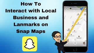 Snapchat: How to Interact with Business and Landmarks on Snap Map | 2020 by Johnny Nacis 3,058 views 3 years ago 2 minutes, 27 seconds