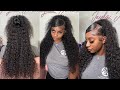 Perfect Summer Style Curly Wig Install 💞🌸 | Megalook