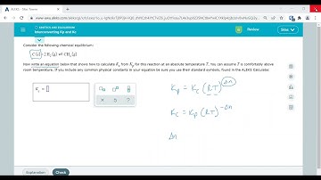 Interconverting Kp and Kc in Equilibrium Reactions