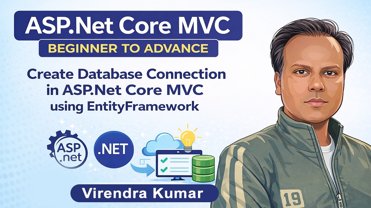 Create Database Connection in ASP.Net Core MVC using Entity Framework ...