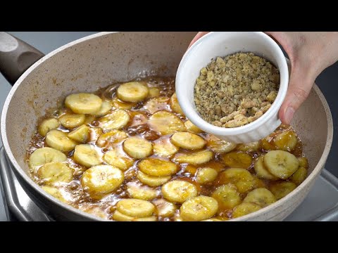 Всыпаю этот продукт в бананы. Получается очень вкусная выпечка к чаю за 15 минут + выпечка