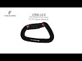 UIAA Certified Heavy Duty Climbing carabiner - auto locking carabiner.