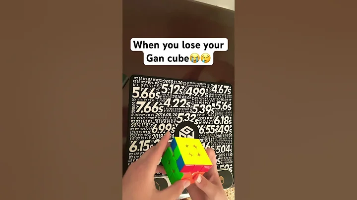When you lose you Gan cube😭 | #shorts