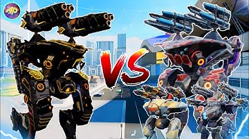 🔥 ALL TITANS VS ULTIMATE AO MING! FACEOFF COMPARISON! || WAR ROBOTS TEST SERVER ||
