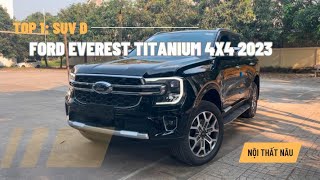 [Ford Vinh] Đánh giá Ford Everest Titanium 4x4 2023| Bản cao cấp, nội thất Nâu đẳng cấp