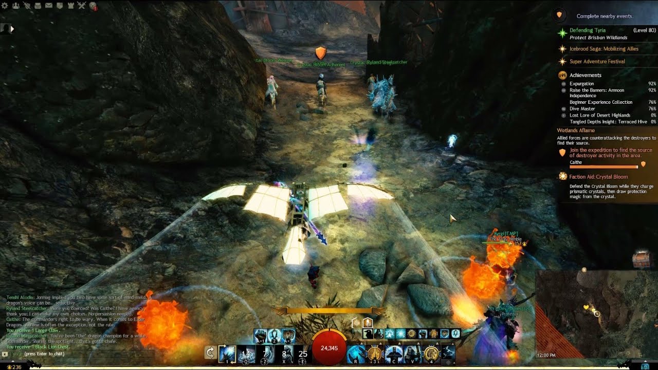 Guild Wars 2 Dragon Response Mission - Brisban Wildlands