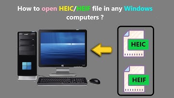 How to open HEIC/HEIF file in any Windows computers ?