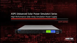 Product Spotlight: ASPS (Advanced Solar Power Simulator)